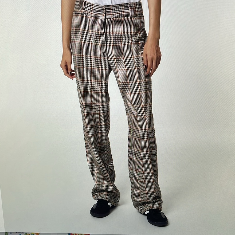 🆕SAINT ART Nessa Houndstooth Plaid Pants